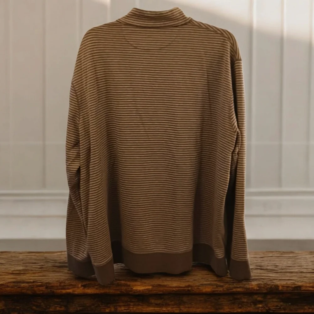 Mens Polo Ralph Lauren Jersey Quarter-Zip Pullover XL EUC $168 Retail - Picture 4 of 7